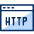 Window Http Icon from Cyber Duotone Set
