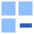 Application Remove Subtract Icon from Sharp Flat Set