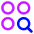 Plugin Module Search Icon from Core Neon Set