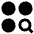 Plugin Module Search Icon from Sharp Solid Set