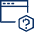 Window Question Icon from Cyber Line Set