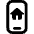 Real Estate App House Smartphone Icon from Ultimate Bold Set
