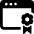 App Window Badge Icon from Ultimate Bold Set