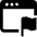 App Window Flag Icon from Ultimate Bold Set