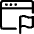 App Window Flag Icon from Ultimate Regular Set