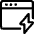 App Window Flash Icon from Ultimate Regular Set