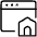 App Window Home Icon from Ultimate Light Set