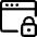App Window Lock Icon from Ultimate Regular Set