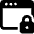 App Window Lock Icon from Ultimate Bold Set