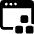 App Window Module Icon from Ultimate Bold Set