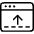 App Window Move Up Icon from Ultimate Light Set