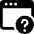 App Window Question Icon from Ultimate Bold Set