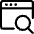 App Window Search 1 Icon from Ultimate Regular Set