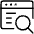 App Window Search Text Icon from Ultimate Light Set