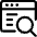 App Window Search Text Icon from Ultimate Regular Set