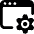 App Window Settings Icon from Ultimate Bold Set