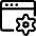 App Window Settings Icon from Ultimate Regular Set