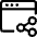 App Window Share Icon from Ultimate Regular Set