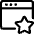 App Window Star 1 Icon from Ultimate Regular Set