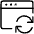 App Window Sync Icon from Ultimate Light Set