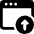 App Window Upload 1 Icon from Ultimate Bold Set