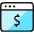 App Window Cash Icon from Ultimate Colors Set