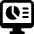 Monitor Chart Icon from Ultimate Bold Set