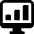 Monitor Graph Icon from Ultimate Bold Set