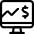 Monitor Graph Line Icon from Ultimate Regular Set