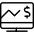 Monitor Graph Line Icon from Ultimate Light Set