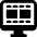 Monitor Movie Icon from Ultimate Bold Set