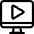 Monitor Play Icon from Ultimate Regular Set