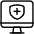 Monitor Shield 1 Icon from Ultimate Light Set