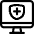 Monitor Shield 1 Icon from Ultimate Regular Set