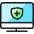 Monitor Shield Icon from Ultimate Colors Set