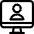 Monitor User Icon from Ultimate Regular Set
