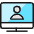 Monitor User Icon from Ultimate Colors Set