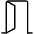 Door Left Hand Open icon - Free transparent PNG, SVG. No sign up needed.
