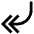 Curve Double Arrow Left Icon from Atlas Line Set