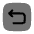 Undo Left Square icon - Free transparent PNG, SVG. No sign up needed.