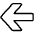 Arrow Thick Left 3 Icon from Ultimate Light - Free Set