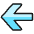 Arrow Thick Left 3 Icon from Ultimate Colors - Free Set