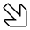 Arrow Thick Right Bottom Corner 3 Icon from Ultimate Light - Free Set