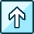 Arrow Thick Up 4 Icon from Ultimate Duotone - Free Set