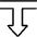 Diagram Arrow Down 1 Icon from Ultimate Light - Free Set