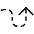 Diagram Curve Rise Dash Large Head Icon from Ultimate Light - Free Set