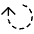 Diagram Dash Circle Large Head Icon from Ultimate Light - Free Set