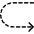 Diagram Dash Up Then Down Icon from Ultimate Light - Free Set