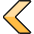 Arrow Button Left 3 Icon from Ultimate Colors Set