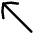 Arrow Diagonal Top Left icon - Free transparent PNG, SVG. No sign up needed.